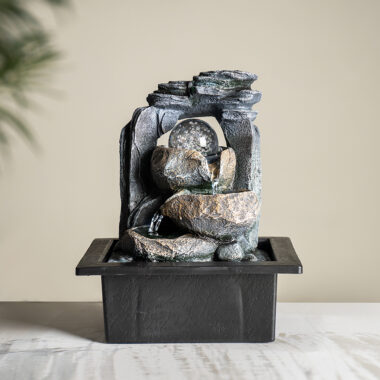 Rivulet Indoor Fountain With Crystal Ball
