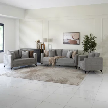 Line Sofa Set – Grey