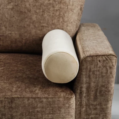 Mia Bolster Pillow In Fabric