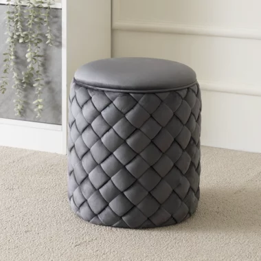 Raul Ottoman W/T Storage – Col Dark Grey