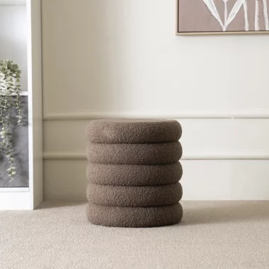 Roach Ottoman W/T Storage Col Brown