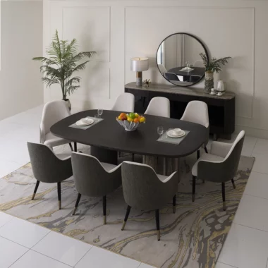 Vaiga Dining Set 8-Seater With Buffet