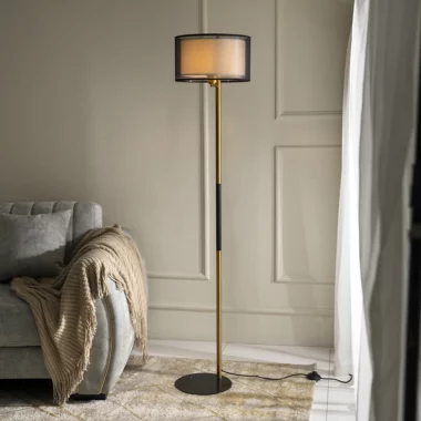Nova – Floor Lamp – Black