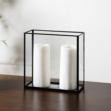 Mesa metal Candle holder -25cm