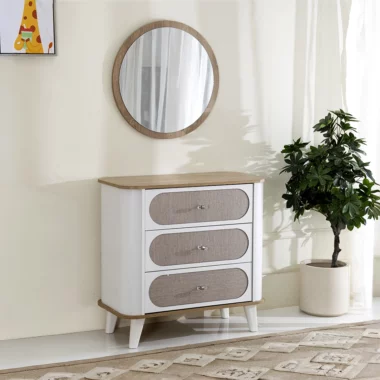 Quirrell Kids Dresser With Mirror