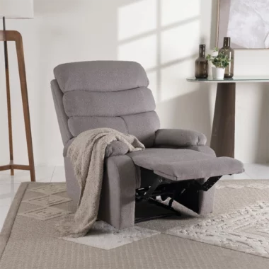 Alaska Recliner -Light Grey