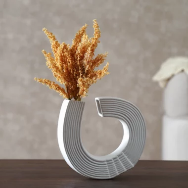 Grevia Pampas Grass Without Vase -Beige 44Cm