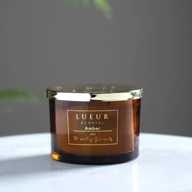 Lueur Amber Jar Candle