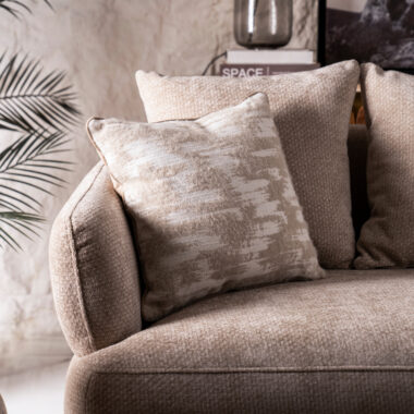 Miraj Jacquard Cushion Brown -45x45cm