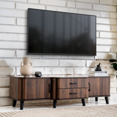 Suzanne Tv Unit -Columbia Walnut