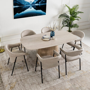 Sanda 6-Seater Dining Set