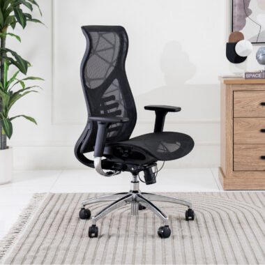 Alford High Back Office Chair -Black