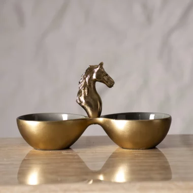 Galiora Nuts Bowl Gold -28.5×11.5×15.5cm