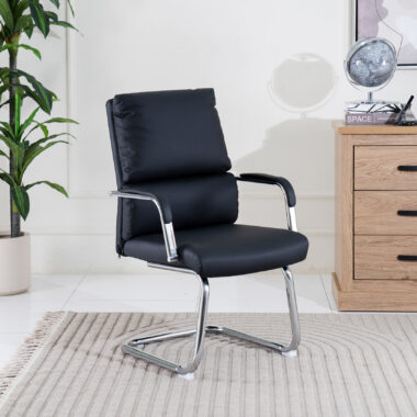 Liya Visitor Chair -Black