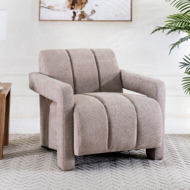Luna Leisure Chair -Brown