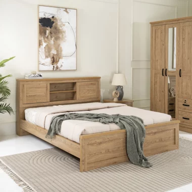 Majestic Queen Bedroom Set 6 pcs 200×160