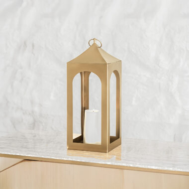 Mesa metal lantern -15x15x40cm