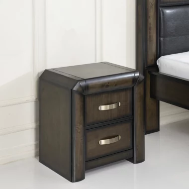 Rosemary Night Stand -Brown