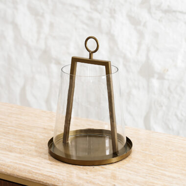 Mesa metal lantern -23x23x33cm