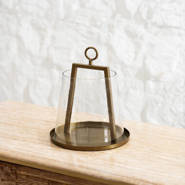 Mesa metal lantern -15x15x25cm