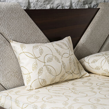 Alurea Set Of 2 Pillow Case -Beige -50×75+15cm