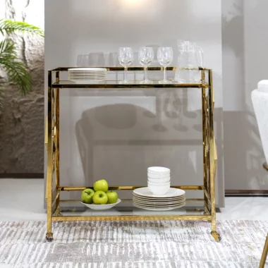 Sektor Service Trolley -Gold