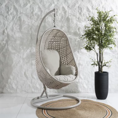 Sereno Swinging Chair -Cream