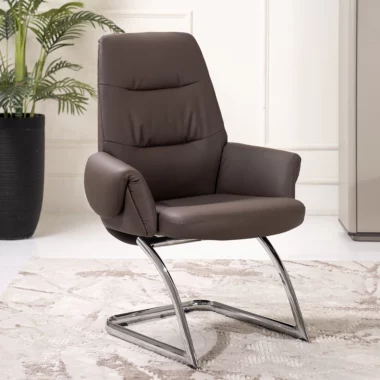 Vista Visitor Chair -Brown