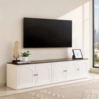 Canary Tv Unit -Oak & Beige