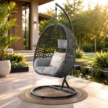 Riva Swinging Chair -Grey