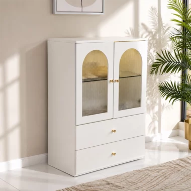 Sentri Shoe Cabinet -White
