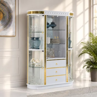 Wine Cabinet Model-8876 – White