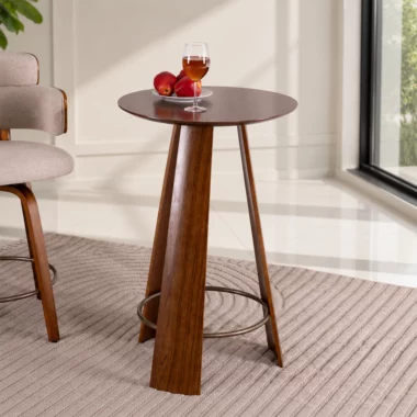 Ario Bar Table -Walnut