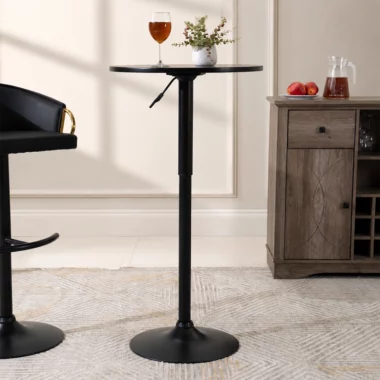Holsted Bar Table -Black
